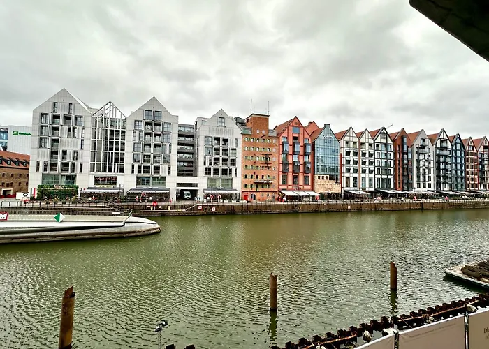 Апартаменты Z Widokiem Na Motlawe Iii Гданьск