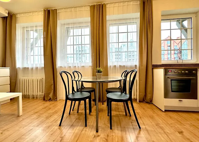 Апартаменты Z Widokiem Na Motlawe Iii Гданьск